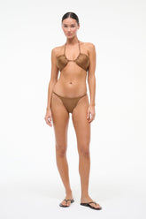 SISLEY STRING BIKINI BOTTOM | BRONZE