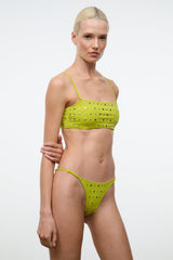 SISLEY BIKINI BOTTOM | CITRON STUDS