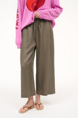 MATEO CROPPED LINEN PANT | THYME