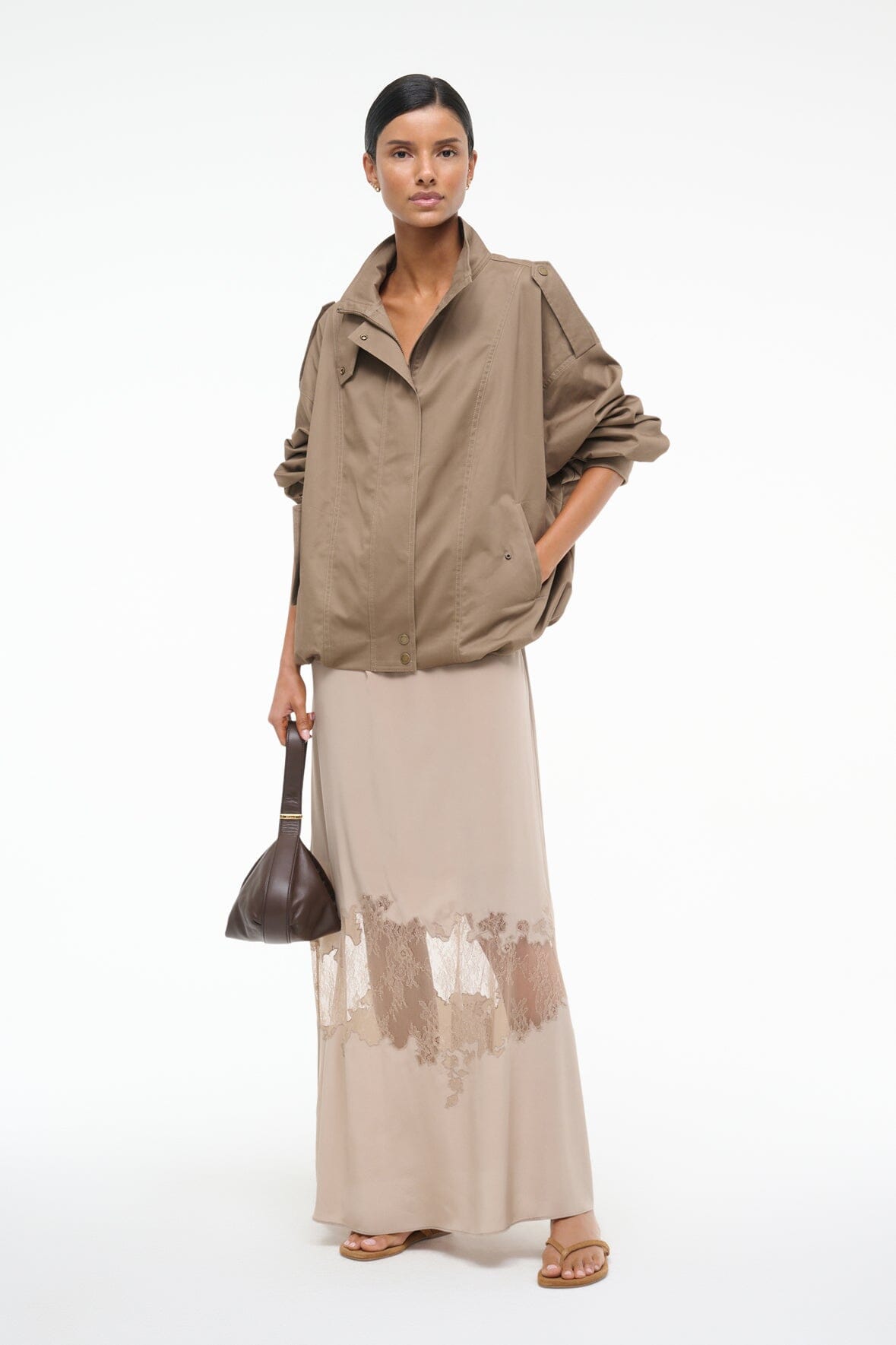SIMONE JACKET | TAUPE