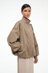 SIMONE JACKET | TAUPE