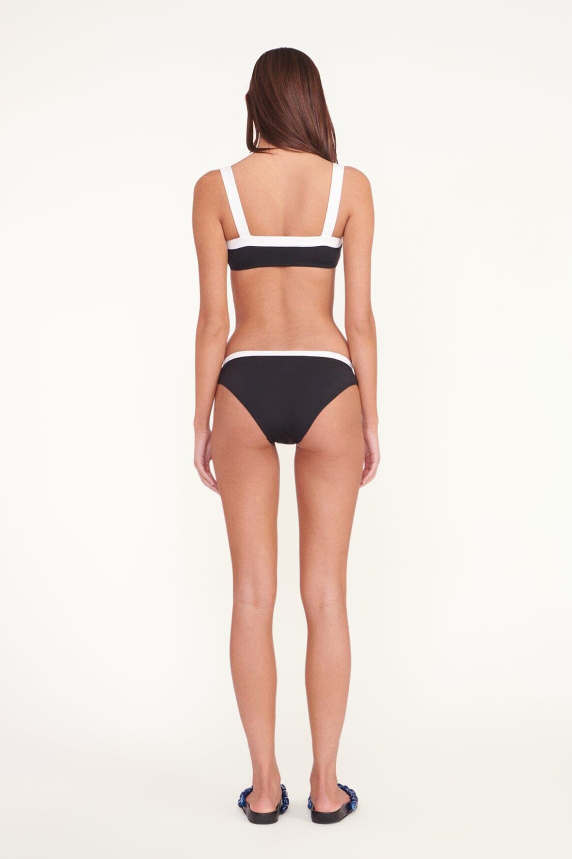 LIV BIKINI TOP | BLACK WHITE